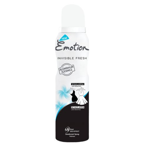 EMOTION DEO 150 ML BLACK&WHİTE*. ürün görseli