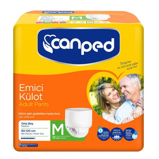 CANPED EMİCİ KÜLOT ORTA 9 ADET. ürün görseli