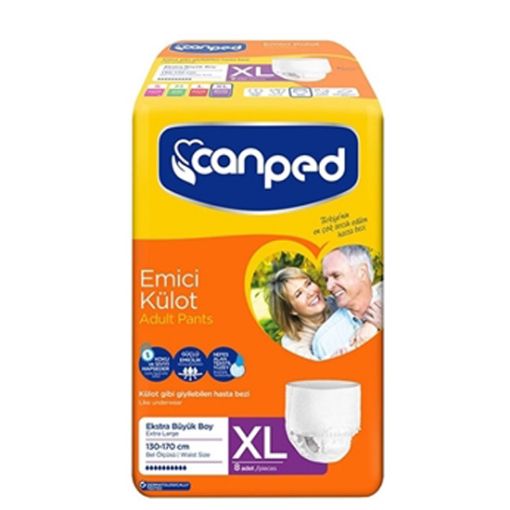 CANPED EMİCİ KÜLOT EXTRA LARGE 8 ADET. ürün görseli