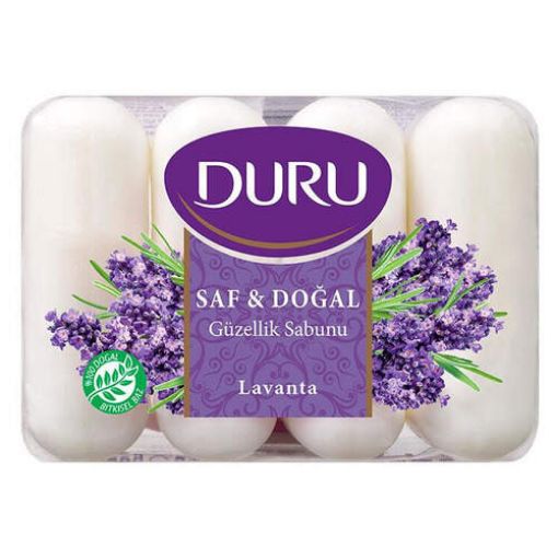 DURU GÜZELLİK SABUNU 4X70 GR LAVANTA. ürün görseli