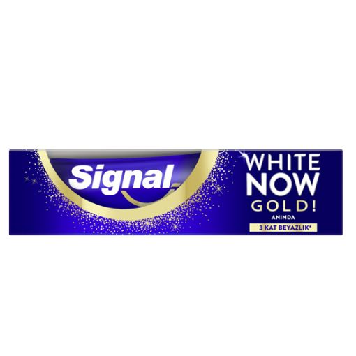 SİGNAL DİŞ MACUNU 75 ML WHITE NOW GOLD. ürün görseli