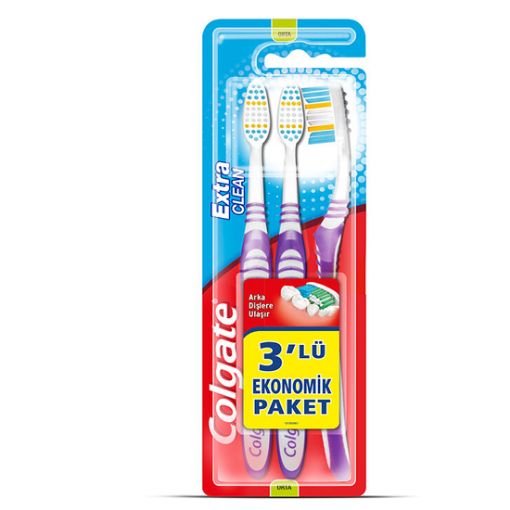 COLGATE DİŞ FIR. EXTRA CLEAN 2+1. ürün görseli