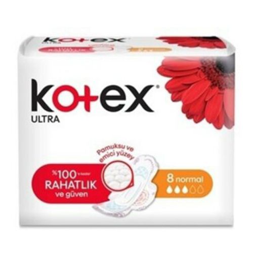 KOTEX ULTRA SİNGLE 8 Lİ NORMAL. ürün görseli