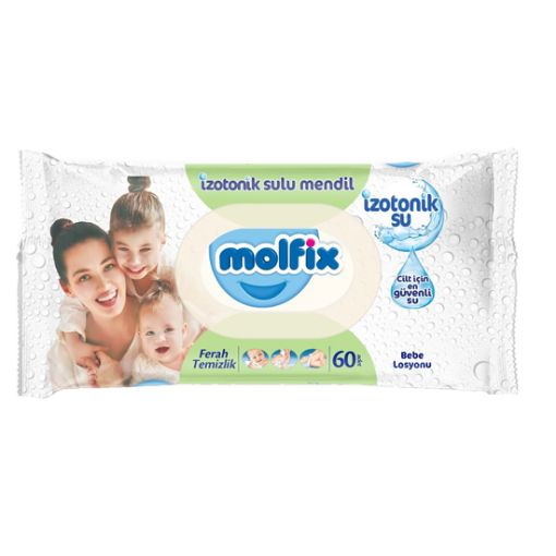 MOLFİX IZOTONİK ISLAK HAVLU 60 LI FERAH TEMIZLIK. ürün görseli