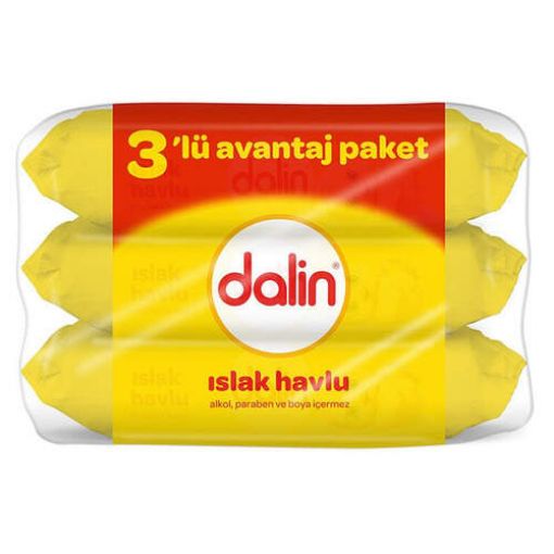 DALİN ISLAK HAVLU 3X56 LÜ. ürün görseli