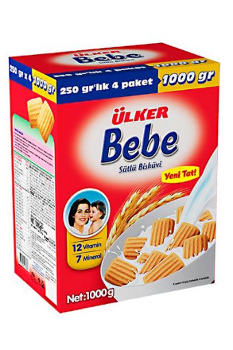 ÜLKER BEBE BİSKÜVİSİ 800 GR KUTU. ürün görseli