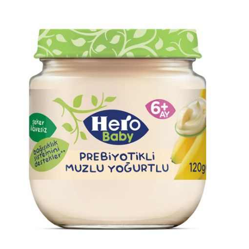 HERO 120 GR KVN PREBİYOTİKLİ MUZLU YOĞURTLU. ürün görseli