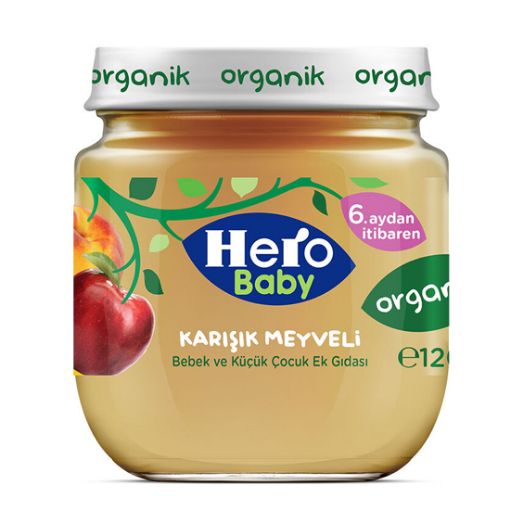 HERO 120 GR KVN ORGANİK KARIŞIK MEYVELİ 5982-07. ürün görseli