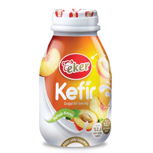 EKER KEFİR 200 ML ŞEFTALİ KAYISI. ürün görseli