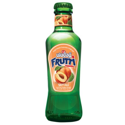 ULUDAĞ FRUTTİ 200 ML ŞEFTALİ MADEN SUYU. ürün görseli