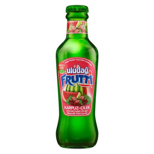 ULUDAĞ FRUTTİ 200 ML KARPUZ -ÇİLEK MADEN SUYU. ürün görseli