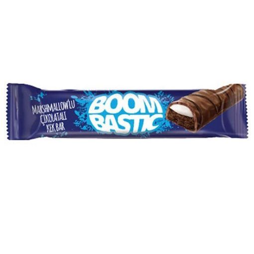 ŞÖLEN BOOM BASTİC MARSHMALLOW LU KEK BAR 40 GR. ürün görseli