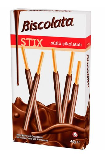 ŞÖLEN BİSCOLATA STİX SÜTLÜ 40 GR (4019). ürün görseli