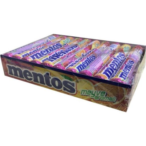 MENTOS FRUİT MEYVE 37,5 GR. ürün görseli