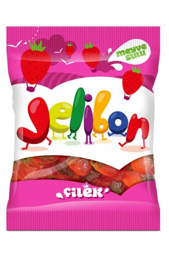 KENT JELİBON 80 GR ÇİLEK. ürün görseli