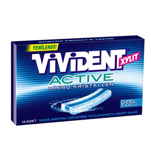 VİVİDENT XYLIT ACTİVE NANE 33GR. ürün görseli