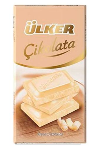 ÜLKER TABLET ÇİKOLATA BEYAZ 70 GR 1577-06. ürün görseli