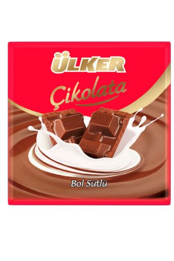 ÜLKER KARE ÇİKOLATA 60 GR SÜTLÜ 1429-05. ürün görseli