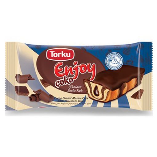 TORKU ENJOY KEK 55 GR ÇİKOLATA SOSLU. ürün görseli