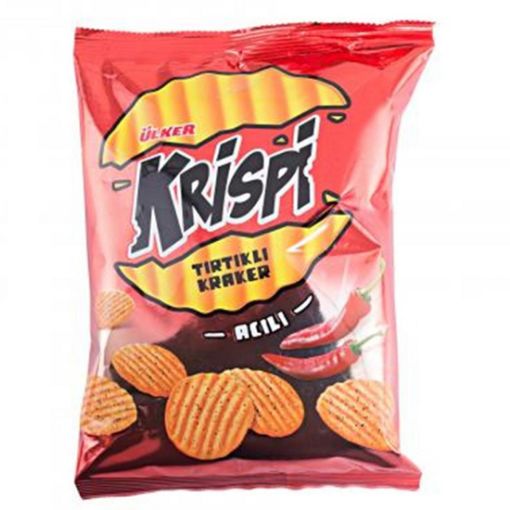 ÜLKER KRİSPİ ÇITIR KRAKER 48 GR ACILI. ürün görseli