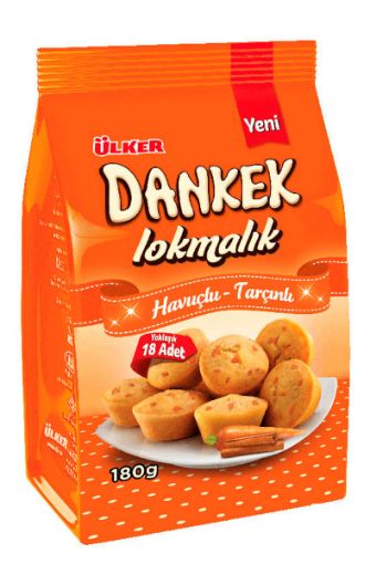 ÜLKER DANKEK LOKMALIK 160 GR HAVUÇLU TARÇINLI. ürün görseli