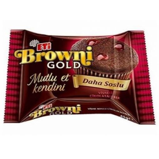 ETİ GOLD BROWNİ VİŞNELİ 45 GR. ürün görseli