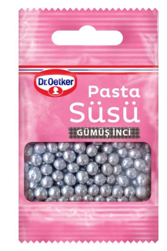 DR OETKER PASTA SÜSÜ GÜMÜŞ İNCİ 10 GR. ürün görseli