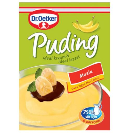 DR OETKER PUDİNG MUZLU 125 GR. ürün görseli