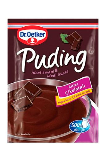 DR OETKER PUDİNG BİTTER ÇİKOLATALI  111 GR. ürün görseli