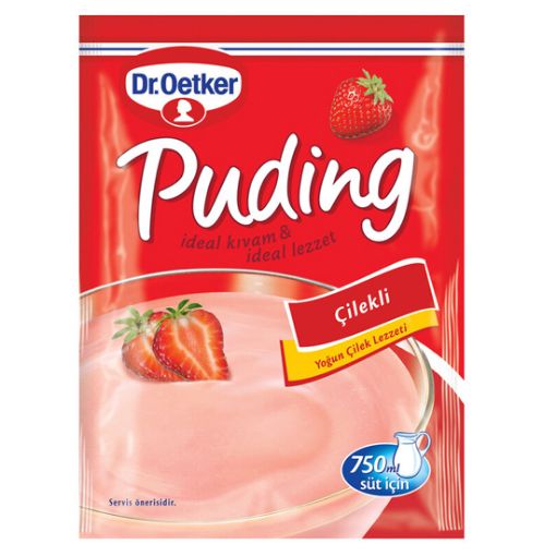 DR OETKER PUDİNG ÇİLEKLİ 120 GR. ürün görseli