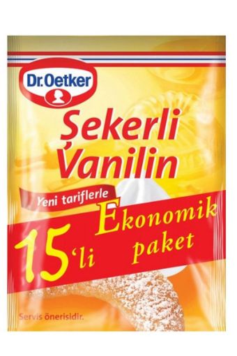 DR OETKER ŞEKERLİ VANİLİN 15 Lİ. ürün görseli