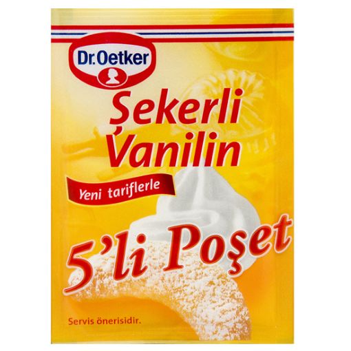 DR OETKER ŞEKERLİ VANİLİN 5 Lİ. ürün görseli