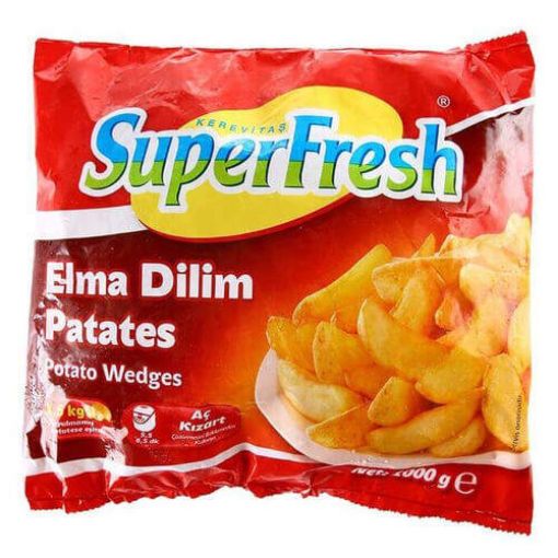 SÜPER FRESH ELMA DİLİM PATATES 1000 GR. ürün görseli