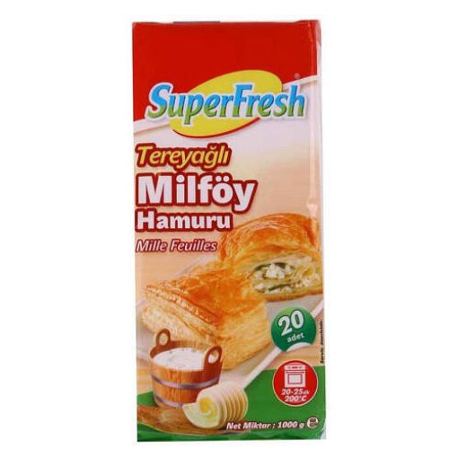 SÜPER FRESH TEREYAĞLI MİLFÖY 1 KG. ürün görseli