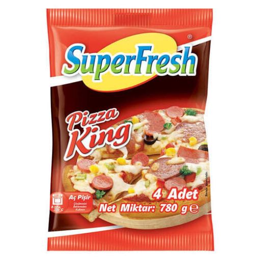 SÜPER FRESH PİZZA KİNG 780 GR 4 LÜ. ürün görseli