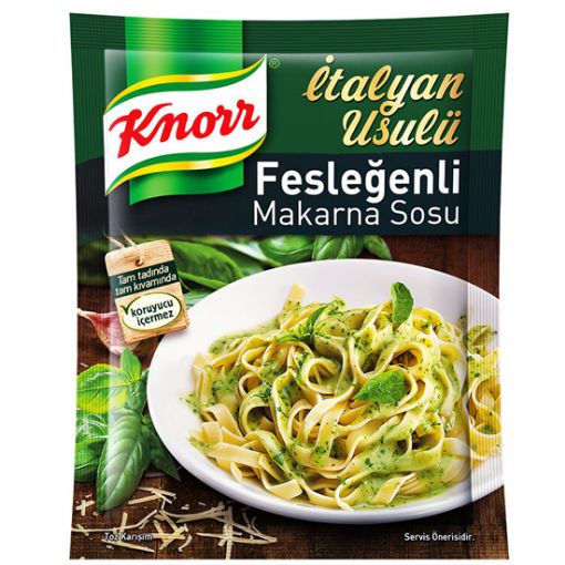 KNORR MAKARNA SOSU FESLEGENLİ. ürün görseli