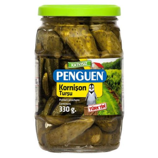 PENGUEN KORNİŞON TURŞUSU 330GR. ürün görseli