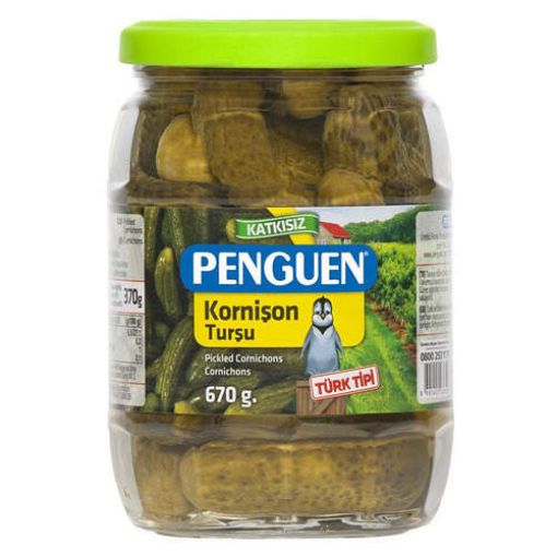 PENGUEN KORNİŞON TURŞUSU 680GR. ürün görseli