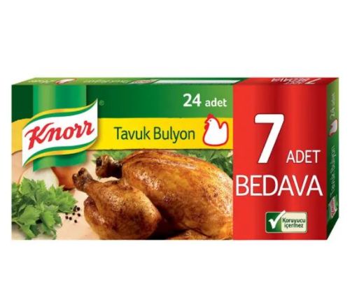 KNORR TAVUK BULYON 12 LT 24 TABLET 240 GR. ürün görseli