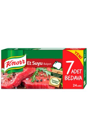 KNORR ET BULYON 12 LT 24 TABLET 240 GR. ürün görseli