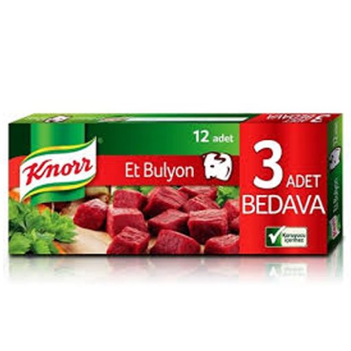 KNORR ET BULYON 6 LT 12 TABLET 120 GR. ürün görseli