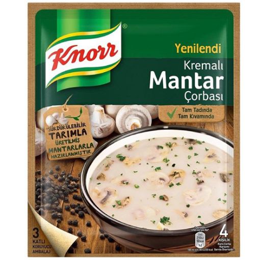 KNORR ÇORBA KREMALI MANTAR. ürün görseli