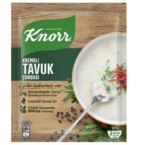 KNORR ÇORBA KREMALI TAVUK. ürün görseli