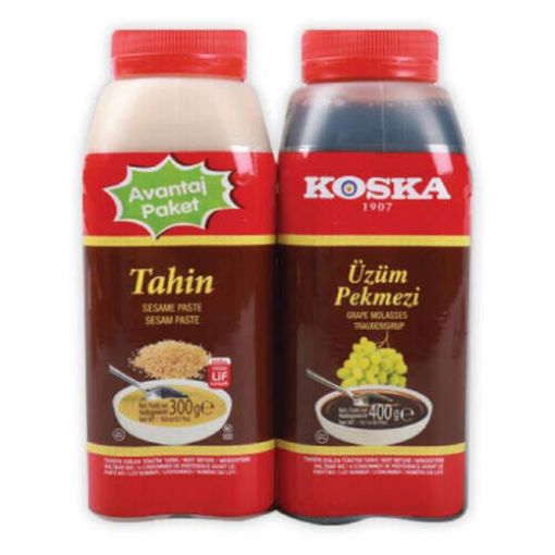 KOSKA TAHİN 300 GR+ÜZÜM PEKMEZİ 400 GR. ürün görseli