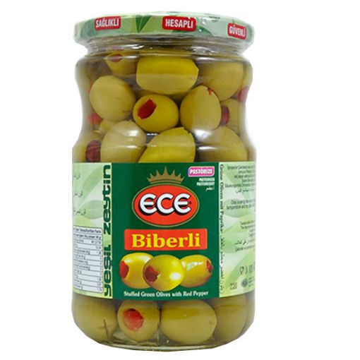 ECE BİBERLİ YEŞİL ZEYTİN 1580GR. ürün görseli