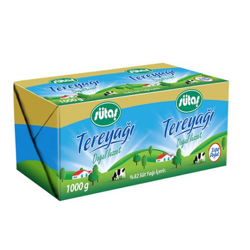 SÜTAŞ TEREYAĞI PASTORİZE 750 GR. ürün görseli