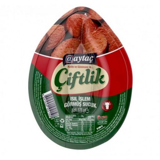 AYTAÇ ÇİFLİK DANA KANGAL SUCUK 175 GR. ürün görseli