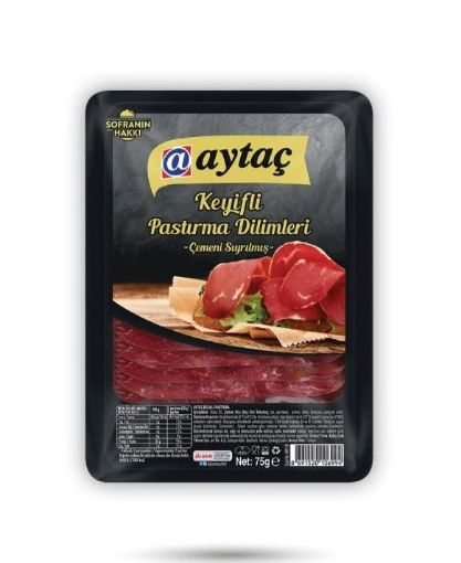 AYTAÇ GEL.PASTIRMA DİLİMLİ 75 GR. ürün görseli