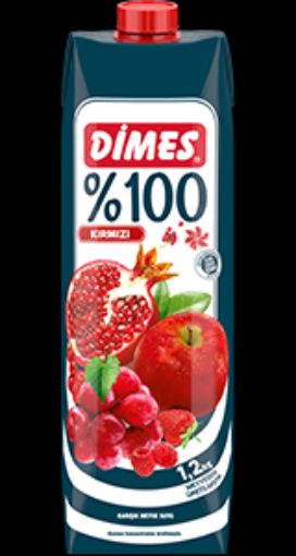 DİMES %100 1 LT KIRMIZI MEYVELER. ürün görseli