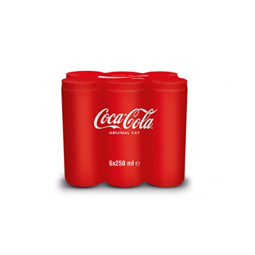 COCA COLA 6X250 ML TNK. ürün görseli